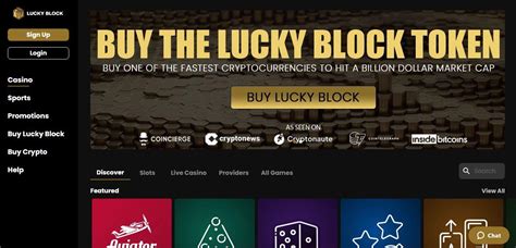 Казино lucky-block бонус