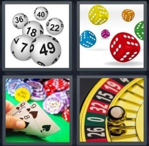 4 Pics 1 Word Casino Coracao