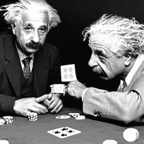 Albert Einstein Newton De Poker