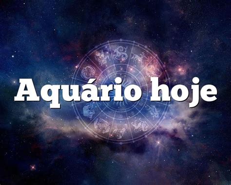 Aquario De Jogo Horoscopo De Hoje