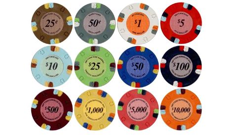 Argila Fichas De Poker De Peso