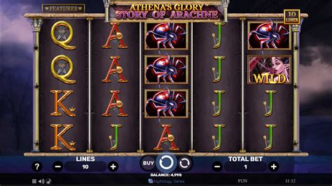 Athena S Glory Story Of Arachne 888 Casino
