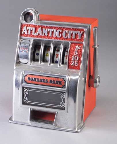 Atlantic City Bonanza Banco De Brinquedos Maquina De Fenda