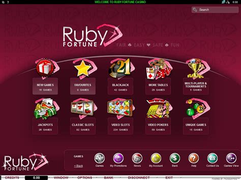 Avis Casino Ruby Real