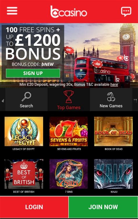 Bcasino Mobile