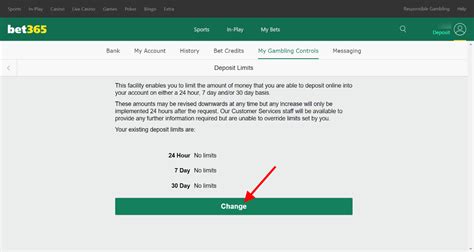 Bet365 Deposit Limit Issue With Players