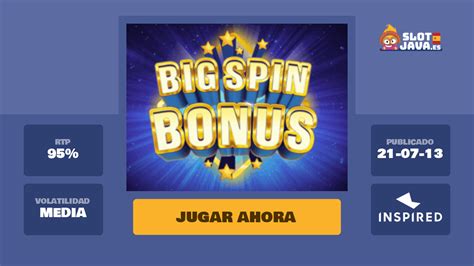 Big Spin Bonus Brabet