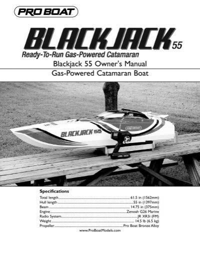 Blackjack 55 Manual Do Proprietario