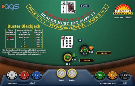 Buster Blackjack Pokerstars