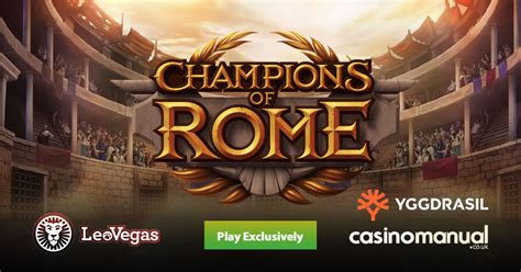 Champions Of Rome Leovegas