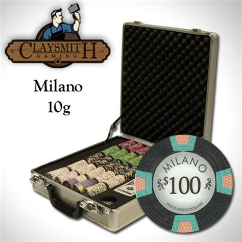 Claysmith Milano Fichas De Poker