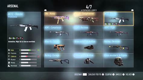 Cod Aw Extra Arsenal De Slots