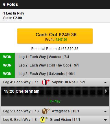 Cold Cash Betfair