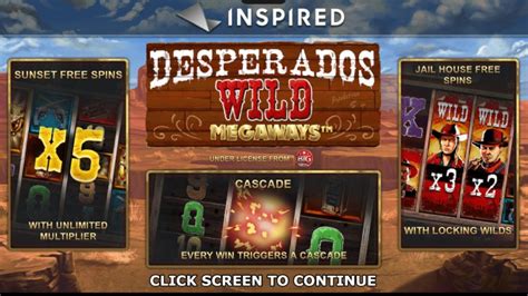 Desperados Wild Megaways Novibet