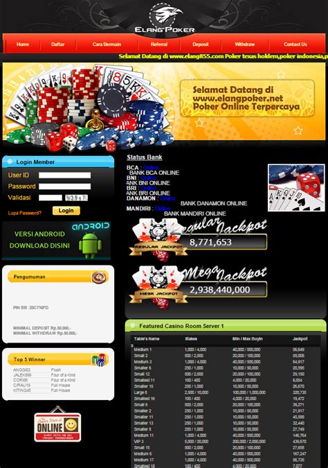 Elang Poker   Pusat De Poker Online Masa Kini