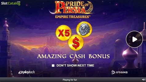 Empire Treasures Pride Of Persia Slot Gratis