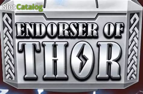 Endorser Of Thor Slot Gratis