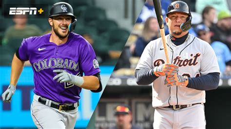 Estadisticas de jugadores de partidos de Colorado Rockies vs Detroit Tigers