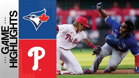 Estadisticas de jugadores de partidos de Toronto Blue Jays vs Philadelphia Phillies