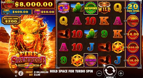 Fire Stampede Slot - Play Online