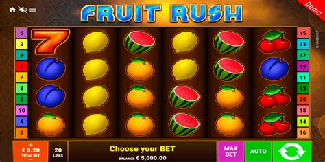 Fruits Rush Slot Gratis