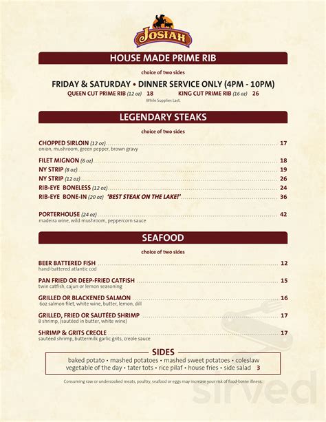 G Casino Brighton Menu De Refeicoes