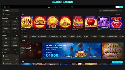 Glassi Casino Bonus