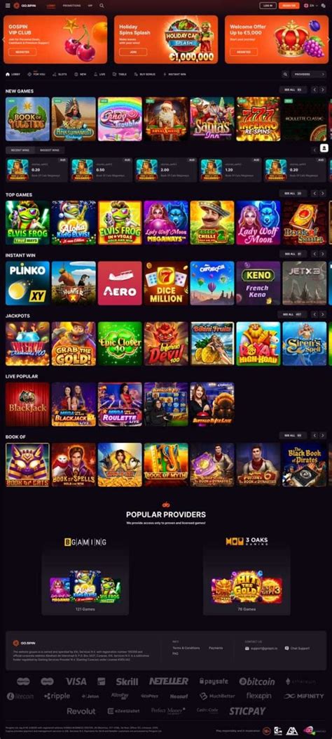 Gospin Casino Online