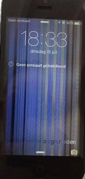 Iphone Scherm Op Slot Remontagem