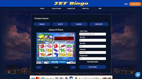 Jet Casino Bingo