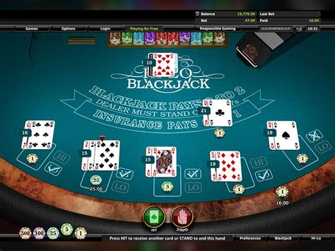 Juegos De Blackjack En Linea Gratis