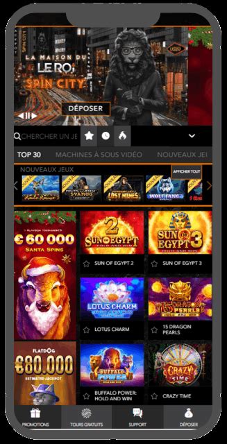 Le Roi Johnny Casino Mobile