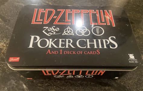 Led Zeppelin Fichas De Poker