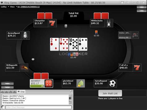 Lock Poker Alteracao De Rede