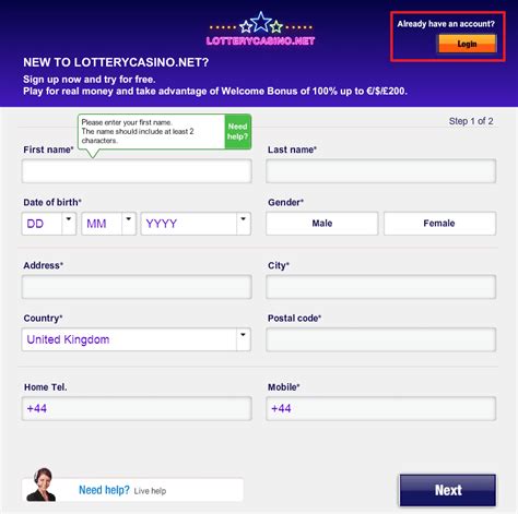 Lotto Games Casino Login