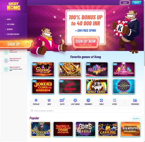 Luckykong Casino Apostas