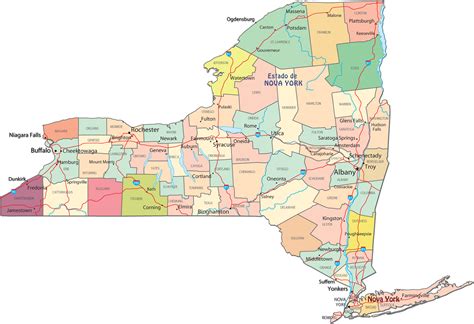 Mapa De Todos Os Casinos Do Estado De Nova York