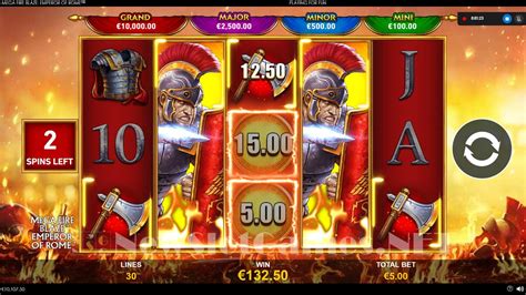 Mega Fire Blaze Emperor Of Rome 888 Casino