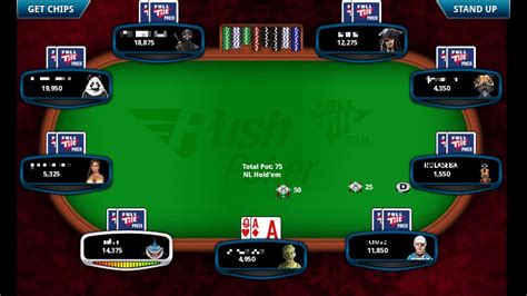 O Full Tilt Poker Rush Movel Android