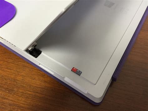 O Microsoft Surface Pro 3 Slot Sd