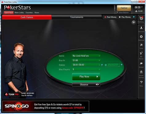 O Poker Online Nos Pokerstars