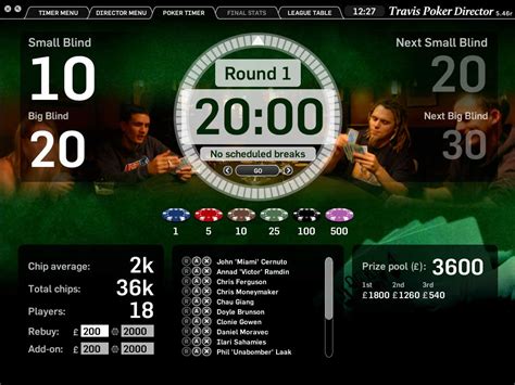 O Poker Timer Livre