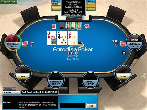 Paradise Poker 3d Bet365