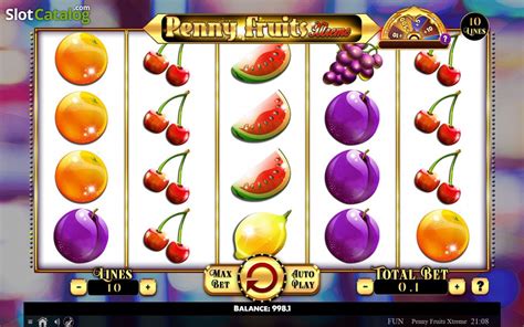 Penny Fruits Extreme Slot Gratis