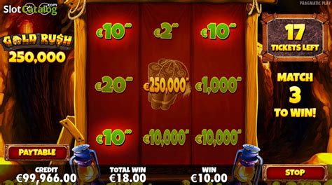 Play Gold Rush Scratchcard Slot