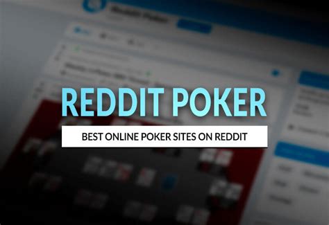 Poker Reddit