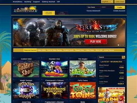 Ramses Gold Casino Review