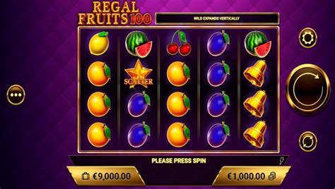 Regal Fruits 100 Betsson