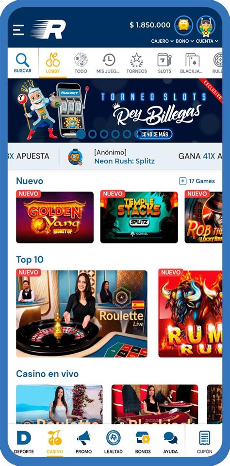 Rushbet Casino App