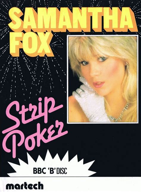 Samantha Fox Strip Poker Amstrad